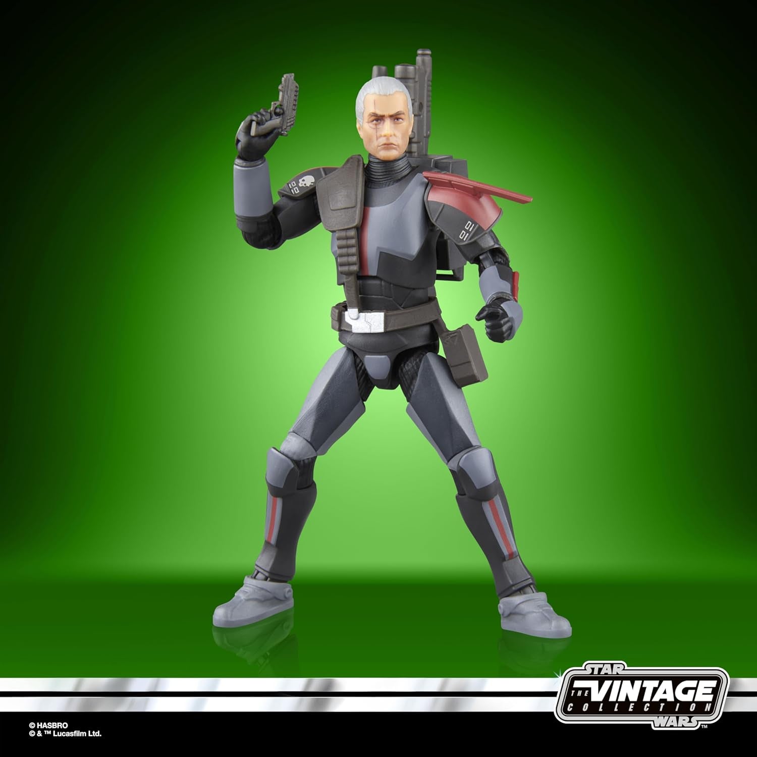 Star Wars Vintage Crosshair Collection, Figura de acción Star Wars: Bad Batch para coleccionar (9,5 Cm) Figuras de acción Naty Shop