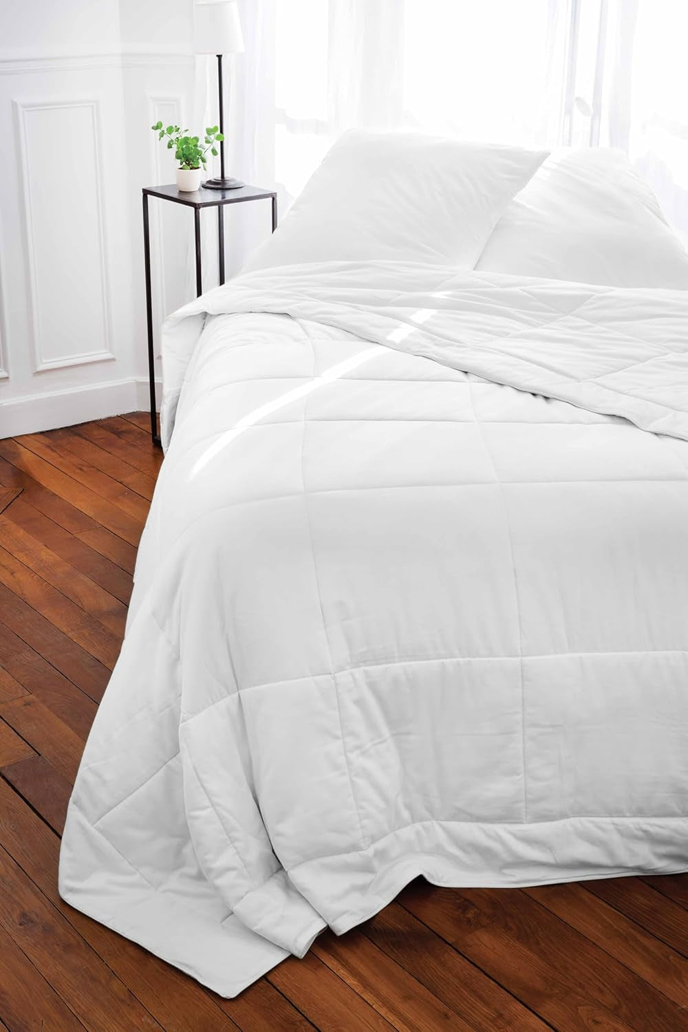 Toison D'Or Edredón Natural Silkydor, Algodón Satén 380, 240 X 280 cm, Blanco Naty Shop Edredones y Edredones King White (Estándar Reino Unido)