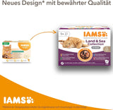 IAMS Delights Comida húmeda para gatos con pollo en salsa para gatos mayores de 7 años y más - Tamaño de prueba, bolsa individual, 1 x 85 g