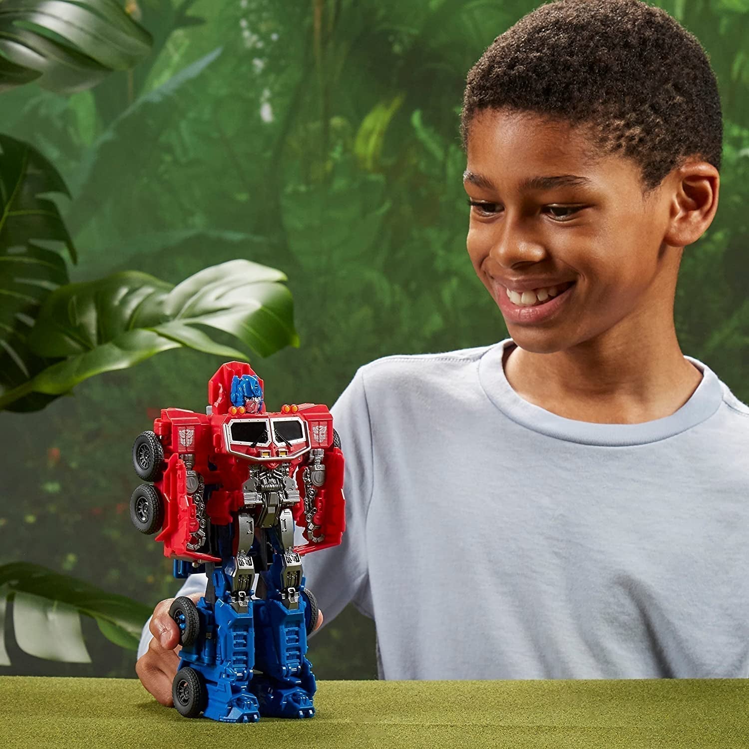 Juguetes Transformers de la película Rise of the Beasts, Smash Changer Optimus Prime figura de 6, 22,5 cm Figuras de acción Naty Shop