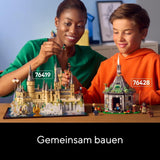 Castillo de Hogwarts LEGO Harry Potter con alas de castillo - set de colección para adultos que incluye torre principal y torre astronómica, cámara secreta y minifigura de arquitecto - regalo para mujeres - 76419 Juegos de construcción Besuche den LEGO-Store