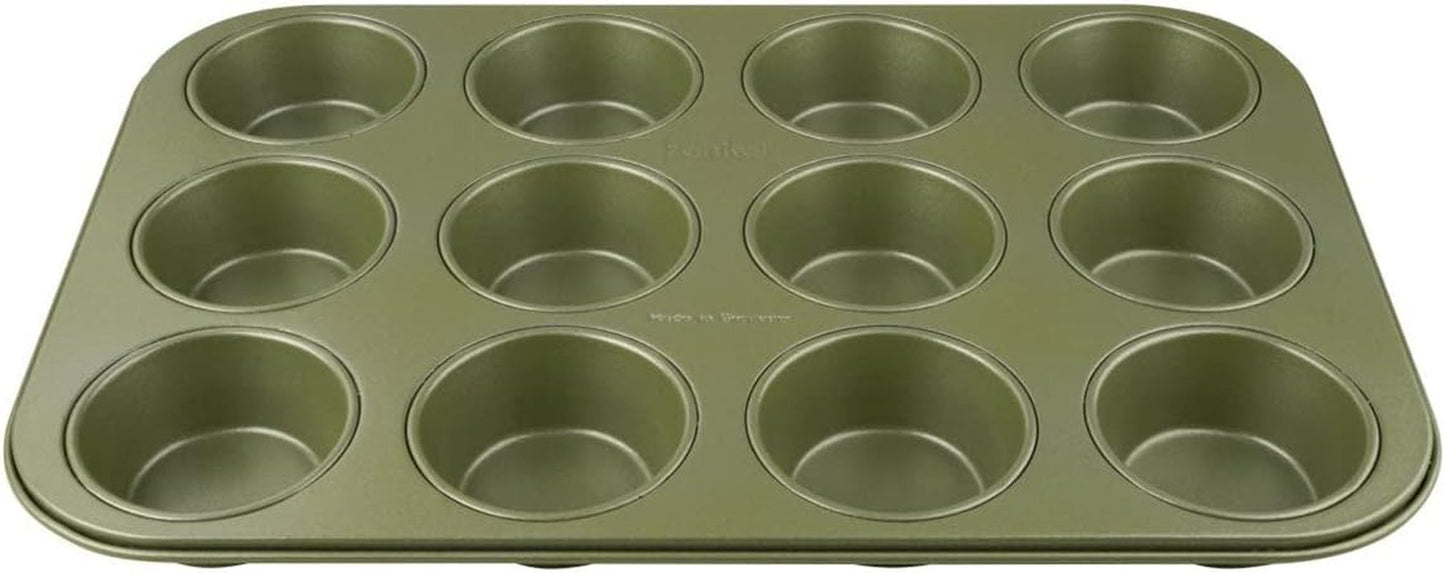 Zenker Muffinform Für 12 Stück – Ressourcenschonende Und Klimaneutrale Backform Für Muffins Und Cupcakes – 12Er Muffinblech Mit Veganer Antihaftbeschichtung Moldes y bandejas para hornear Naty Shop