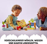 LEGO DUPLO My First Organic Market, Set de juguetería para niños y niñas, juguete educativo para niños pequeños a partir de 1,5 años, accesorios para frutas y verduras 10983 Juegos de construcción Besuche den LEGO-Store
