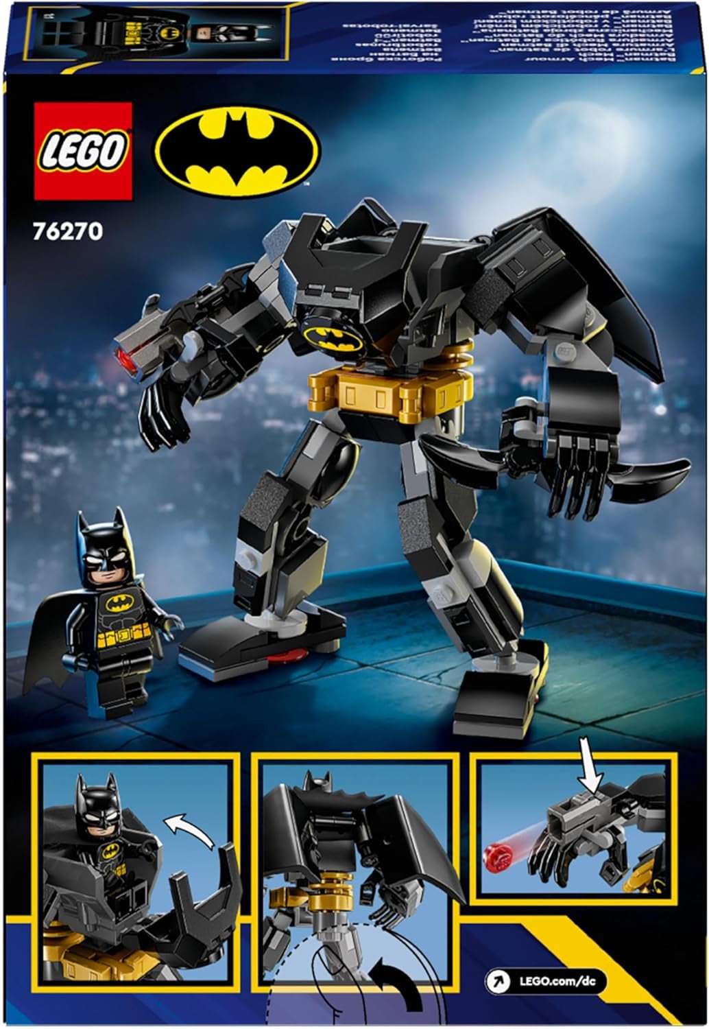 LEGO 76270 DC Comics SUPER Heroes Batmanâ"¢ Juegos de construcción mecánicos Disponible en LEGO-Store