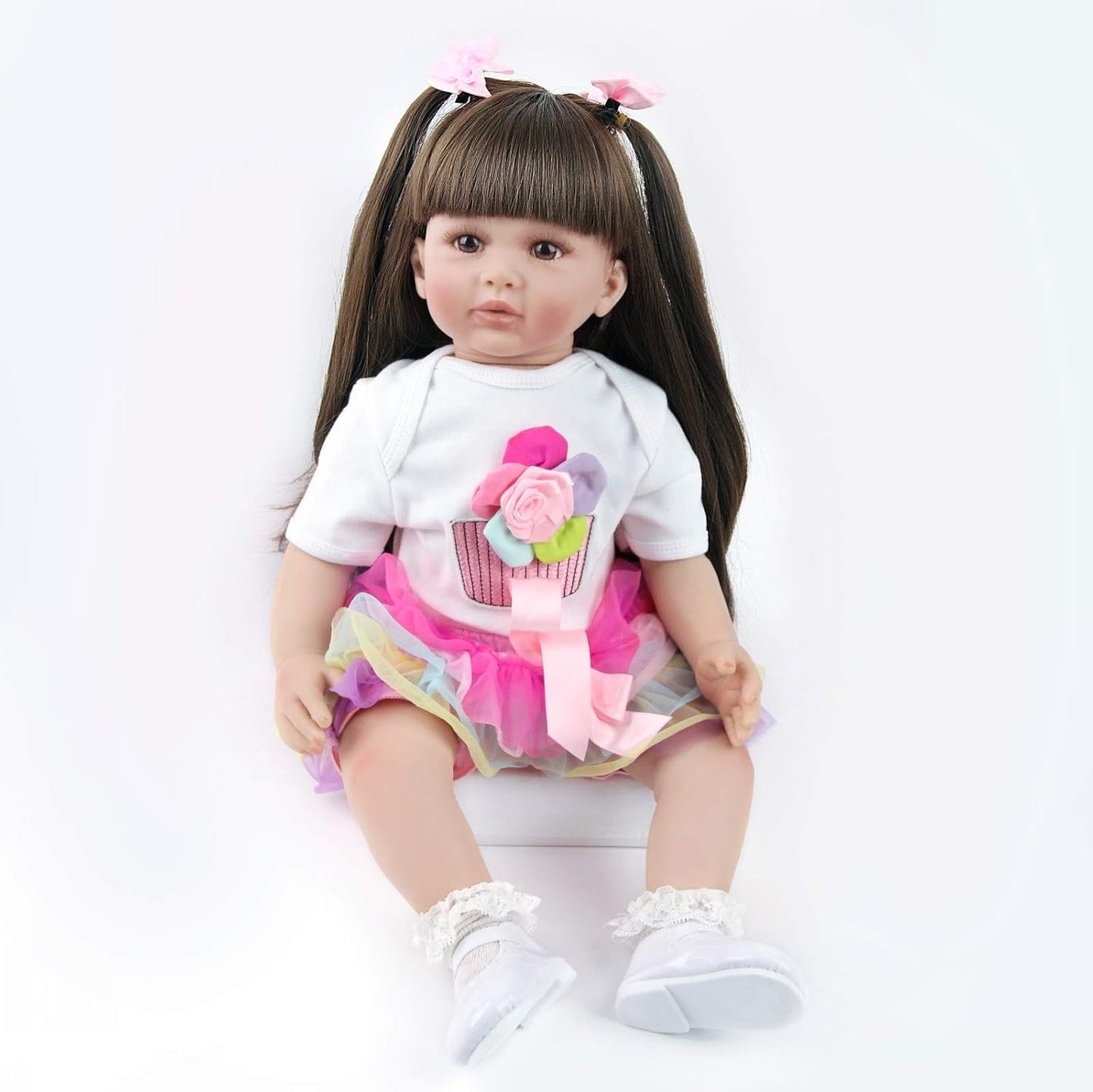 ZIYIUI Muñecas Reborn De 24 Pulgadas, Muñecas Realistas De Cuerpo Suave, Muñecas Reborn Hechas A Mano De 60 Cm, Regalos De Navidad