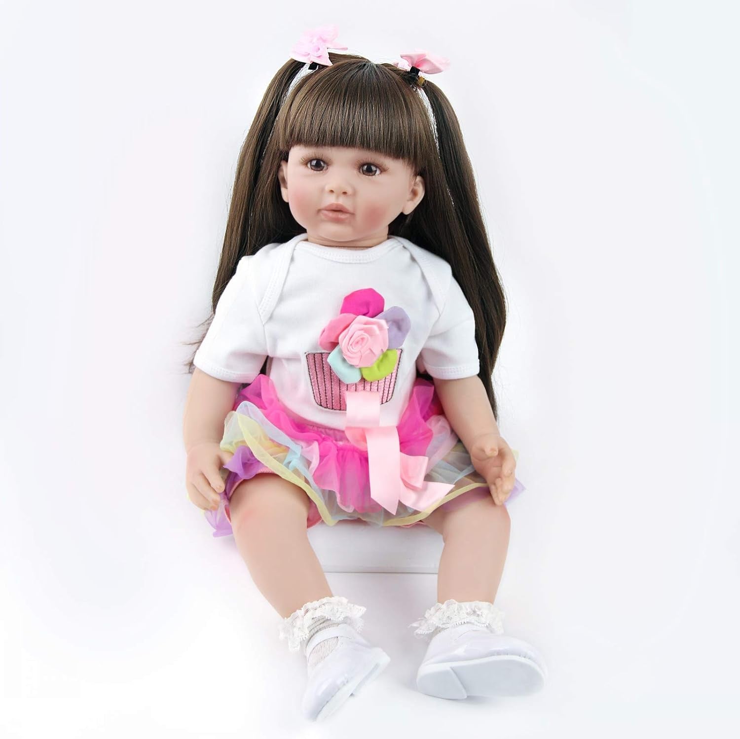 ZIYIUI Muñecas Reborn De 24 Pulgadas, Muñecas Realistas De Cuerpo Suave, Muñecas Reborn Hechas A Mano De 60 Cm, Regalos De Navidad