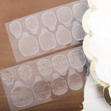 360 Uds. Tiras autoadhesivas transparentes para uñas, pegamento para uñas, tiras autoadhesivas de doble cara, decoración de manicura DIY transparente