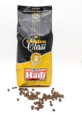 Caffè Haití Roma Gran Caffè Café en grano Golden Class en paquetes de 1 kg. Tueste artesanal italiano y blend de calidad.