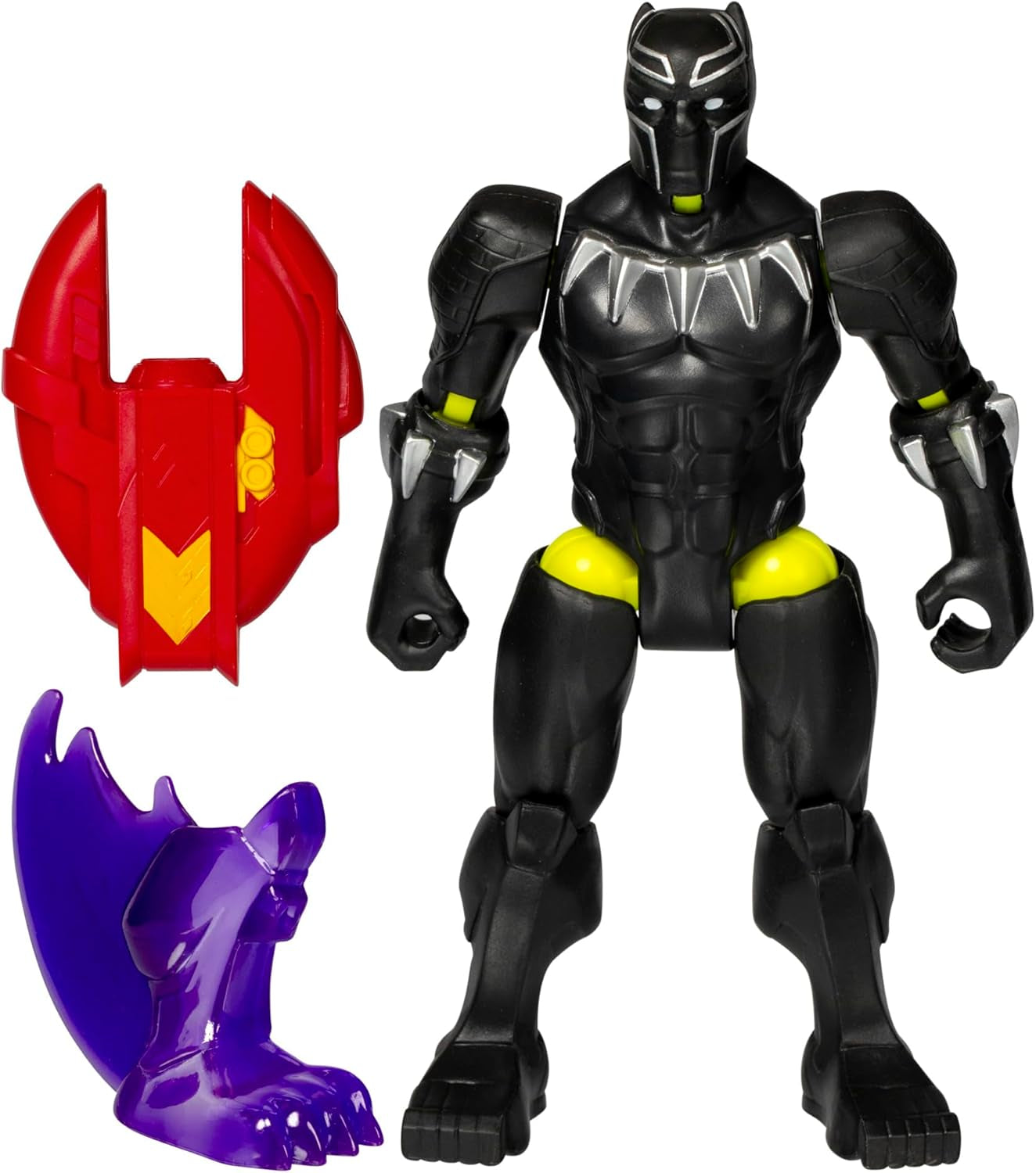 Mixmashers Marvel Capitán América Vengadores Mix-And-Match Figuras de acción y accesorios Figuras de acción Naty Shop Black Panther