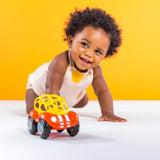 Bright Starts Sonajero Oball Coche Juguete de Actividad Motorizada para Bebés y Niños Pequeños a Partir de 3 Meses 1 Pieza Color Aleatorio Azul o Rojo Juguetes para bebés Naty Shop