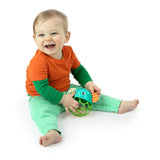 Bright Starts Giggle & Glow Bell Elefante que brilla en la oscuridad Oball Fácil de atrapar Recién nacido + Juguetes para bebés unisex Naty Shop