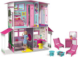 Lisciani - Casa de Muñecas BARBIE - Villa de ensueño Barbie en dos pisos - Casa 3D para construir, decorar y diseñar - Juguete de construcción y artesanía creativa para niños de 4 años en adelante Casas de muñecas Naty Shop Default Title