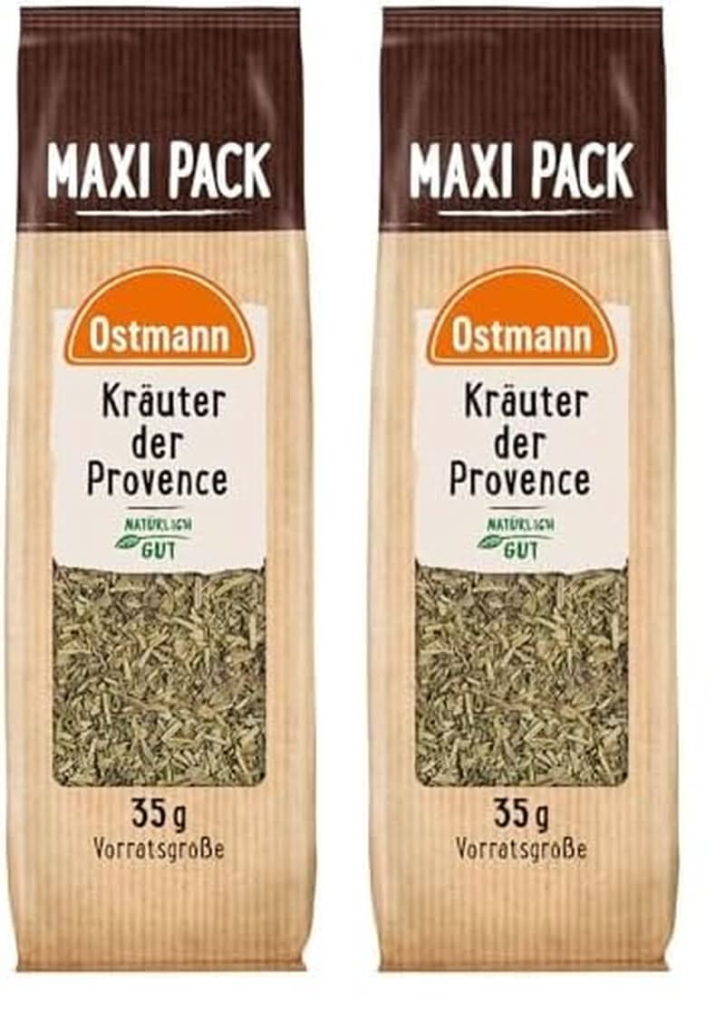 Ostmann, mezcla de hierbas mediterráneas para guisos, pizza y pasta, 35 gramos Naty Shop 2 x 35 gramos