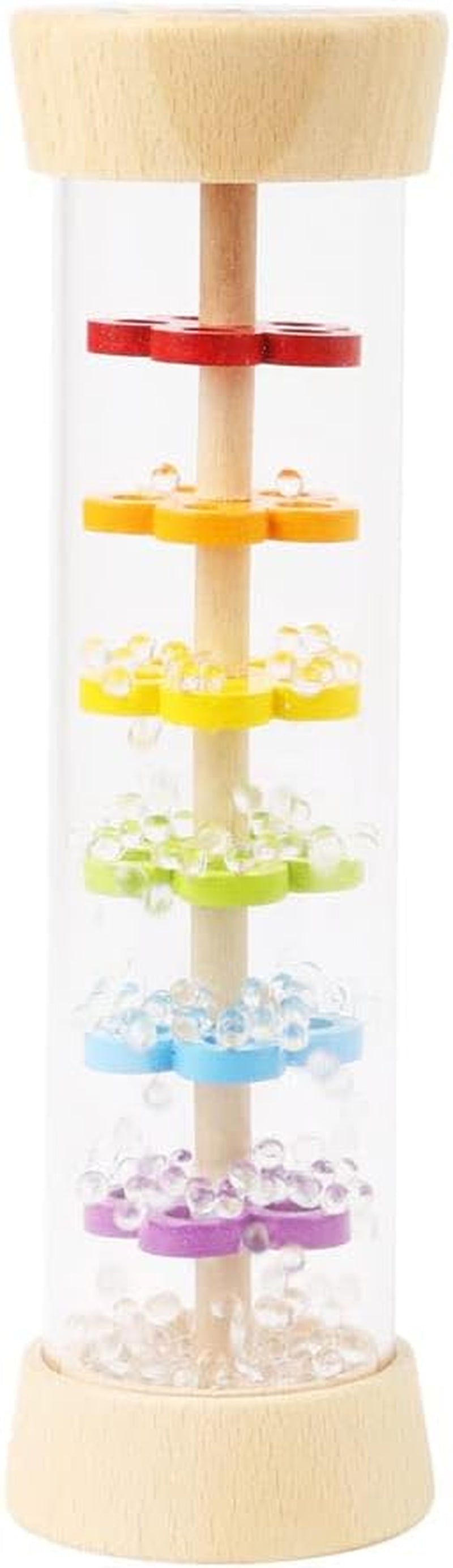 Sonajero Rainmaker "Safari" de Small Foot, fascinante juguete sensorial de madera, para niños a partir de 6 meses, 12458 Jucarii Bebe Naty Shop Rainmaker