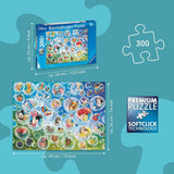 Ravensburger Puzzle 80536 - Burbujas de Jabón de Disney, puzzle de 300 piezas para fans de Disney a partir de 9 años Puzzle Naty Shop