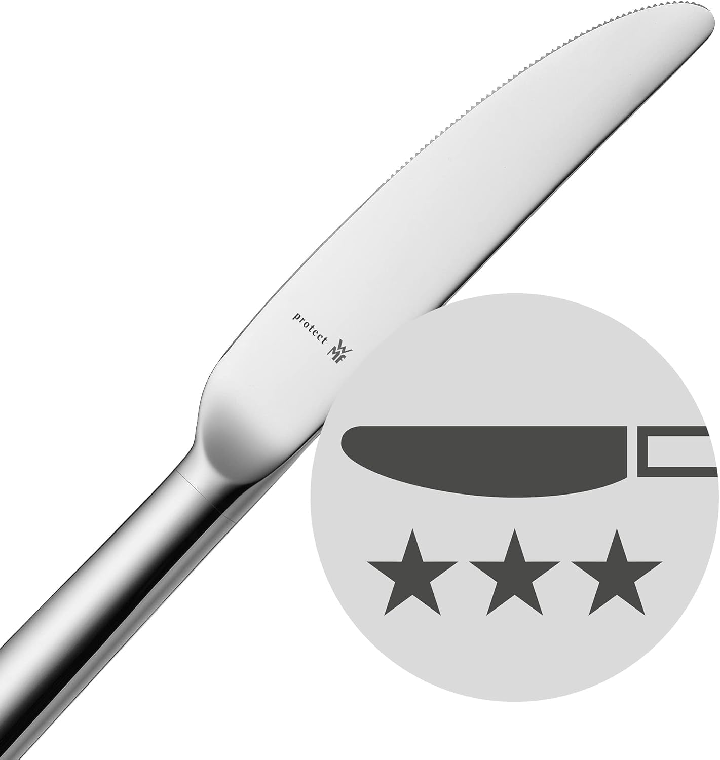 WMF Corvo Besteck Set 12 Personen, 66 Teilig, 60 Teile Mit Servierbesteck, Hohheftmesser, Cromargan Protect Mattiert, Kratzbeständig, Spülmaschinenfest Kitchen Naty Shop