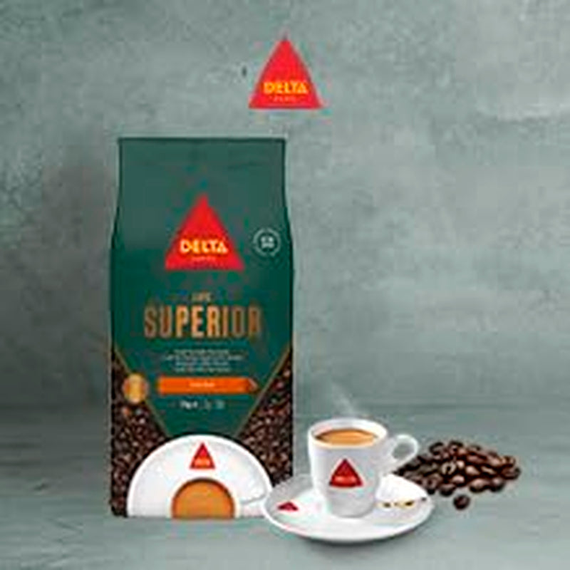 Café en grano Delta Superior Premium, 1 kg