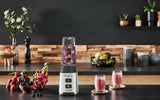 Batidora Pulseo LM17GD, 400 W, 4 Cuchillas, 700 Ml, Vaso Portátil 600 Ml Cocina Naty Shop