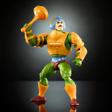 Juguete Masters of the Universe Origins, figura de acción de Duncan Man-At-Arms de la colección Cartoon, altura aprox. 14 cm, héroe con armadura removible y accesorios, Figuras de acción HYD25 Naty Shop