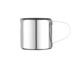 HENDI Mini Taza de Leche, Diseño Recto, Mango Sólido, Jarra para Crema, Jarra para Leche Pequeña, Jarra para Espumador, Jarra para Crema Batida, Jarra para Crema Batida, 120 ml, ø55 x (H) 55 mm, Acero Inoxidable