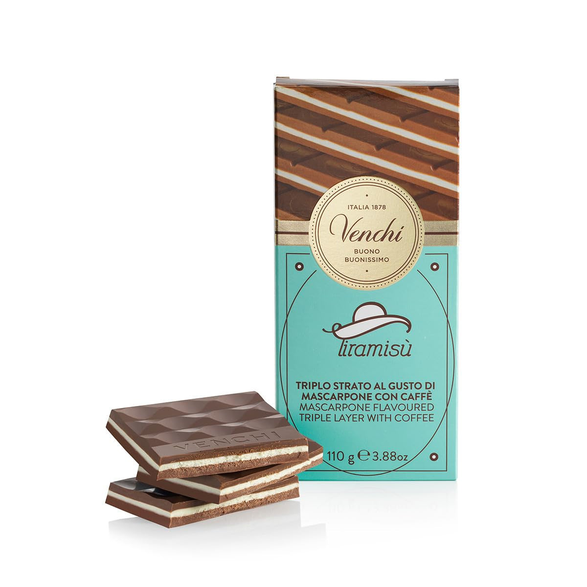 Venchi - Tiramisú con chocolate 110g - sin gluten