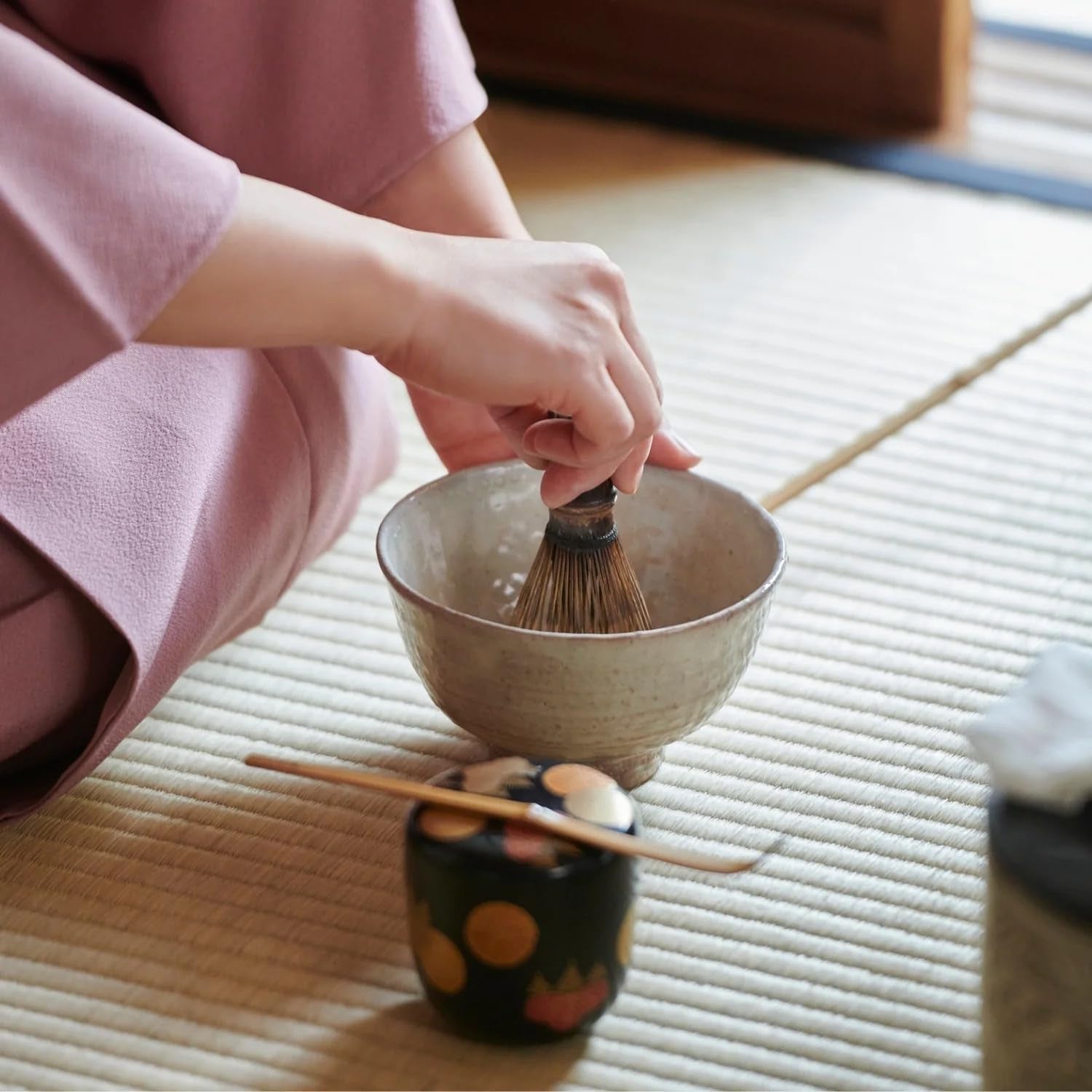 Matcha de grado ceremonial de 50 g de Japón - 100% natural, libre de pesticidas y probado - Molido en piedra - Té japonés Moegi Matcha Premium en polvo