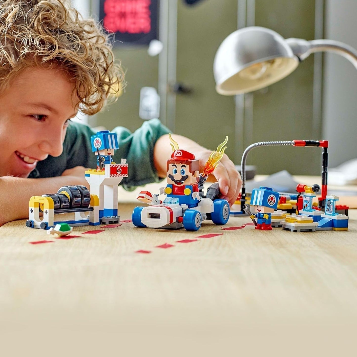LEGO Super Mario: Mario Kart - Taller de Toad, personaje de Nintendo, juguete personalizable, set de aventuras, regalo para niños, niñas y jugadores a partir de 8 años 72035 Juegos de construcción Besuche den LEGO-Store