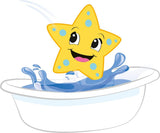 Simba 104010071 - Estrella de mar blanda ABC, juguete infantil, estrellas textiles rellenas de poliestireno, 3 piezas, a partir de 6 meses Juguetes Bebe Naty Shop