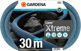 Gardena Liano Xtreme 3/4 pulgadas, Set 30m: Manguera de jardín textil extremadamente robusta con manguera interior de PVC, ligera, resistente a la intemperie (18484-20), Multicolor