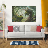 Ravensburger Puzzle 12000808 - El despertar del dragón del bosque - Puzzle de 3000 piezas para adultos a partir de 14 años Puzzle Naty Shop