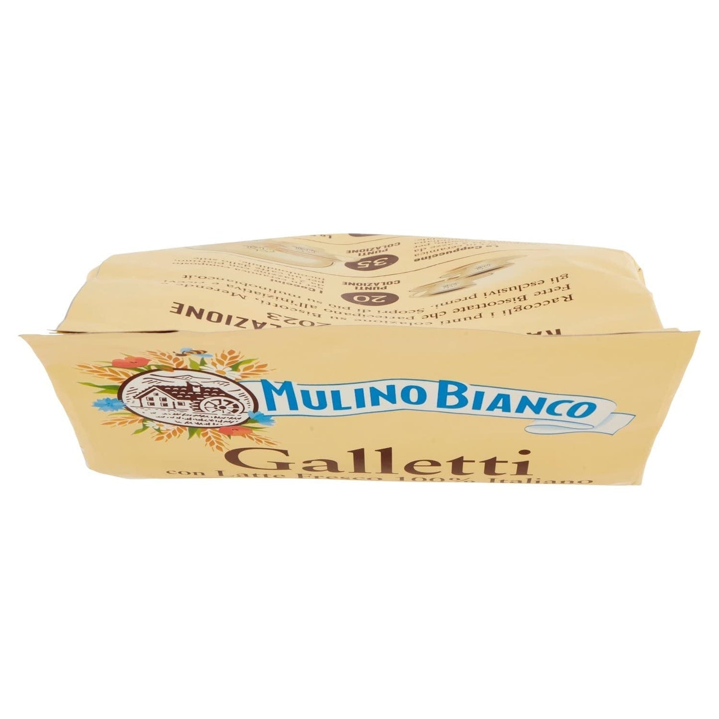 Galletas White Mill Frollini Galletti con leche fresca, 100% italianas, 350 g