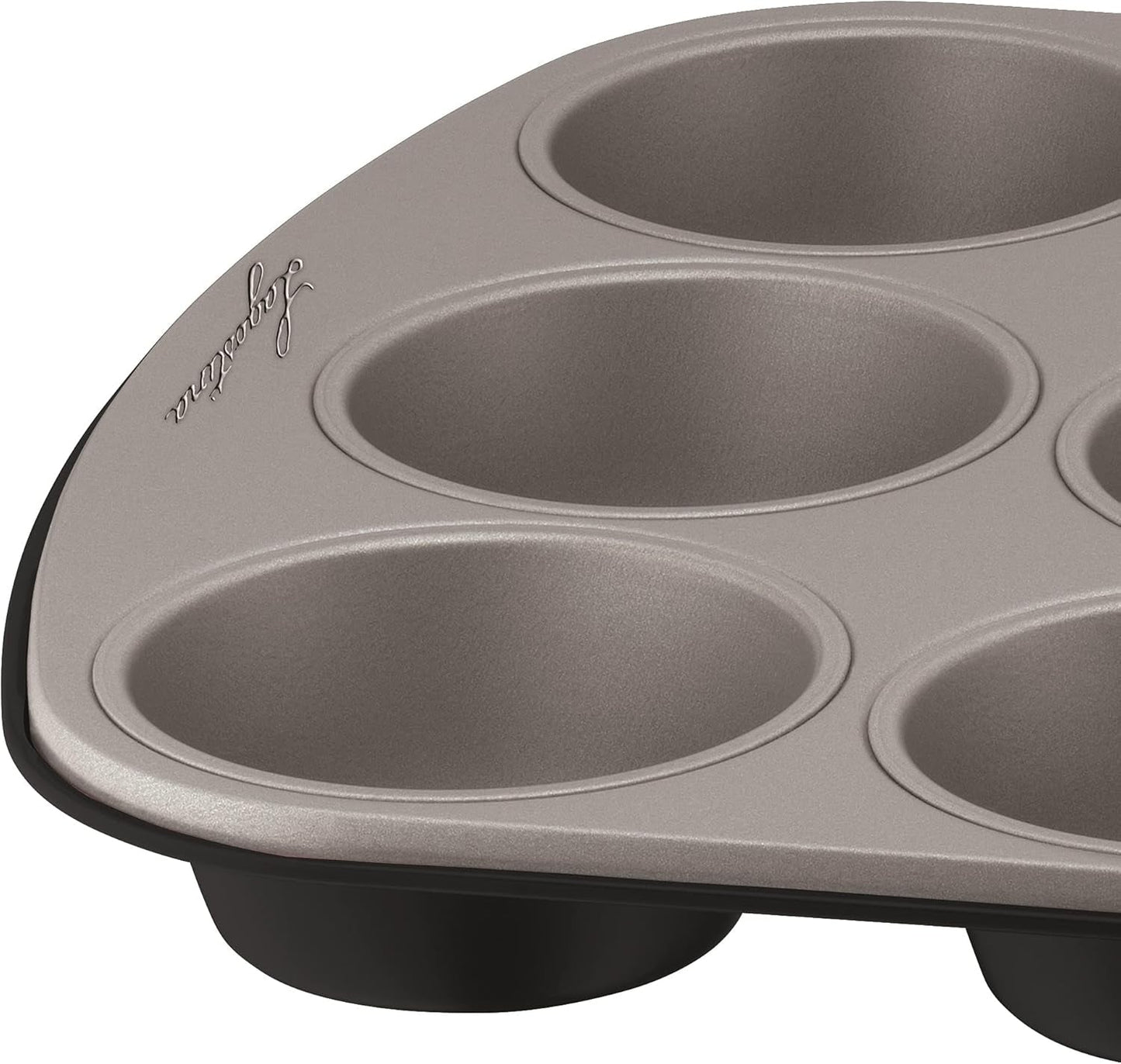 Gustosa Backform 12 Muffin Aus Stahl, Antihaftbeschichte, Für Backofen, Schwarz, 38 X 27 Cm Moldes y bandejas para repostería Naty Shop