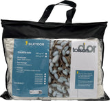 Edredón Toison D'Or Silkydor natural, algodón satinado 380, 240 X 280 cm, blanco Edredones y colchas Naty Shop