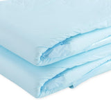 CutiePlusU Pañales para adultos, paquete de 10 bragas desechables para incontinencia con trabillas para mujeres y hombres, máxima absorbencia durante la noche - azul (tamaño grande 94-119 cm)
