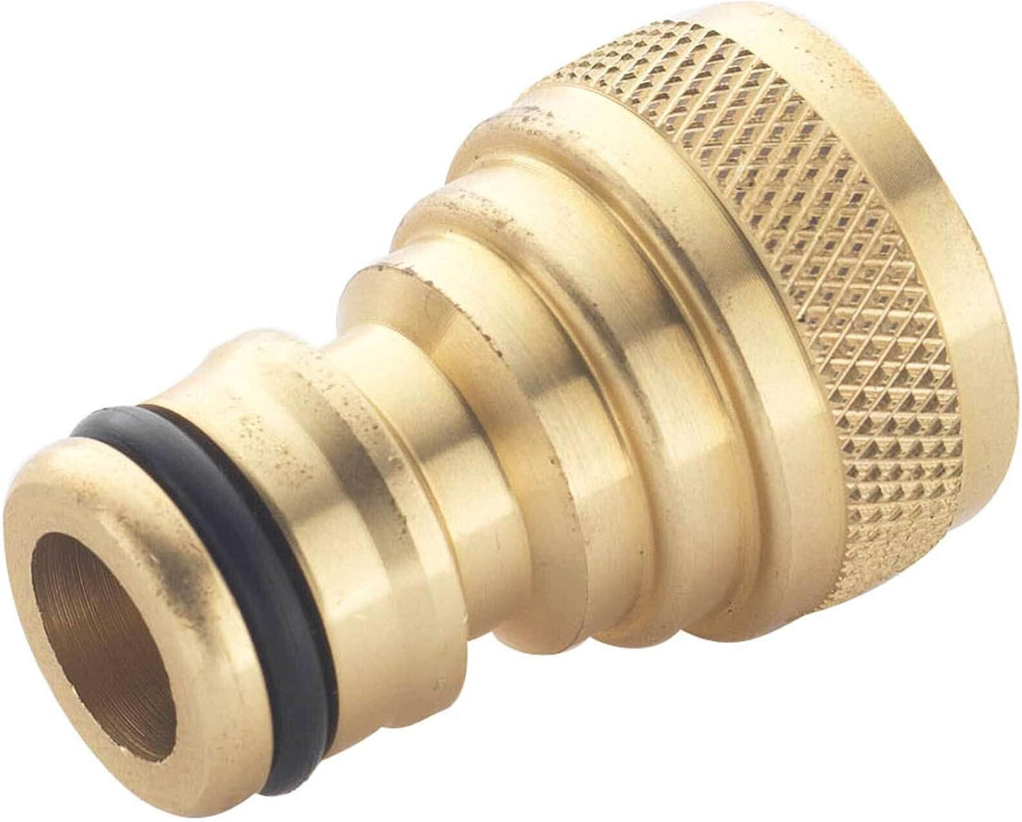 Spear & Jackson BWF11 Conector de grifo de rosca interna de latón de 3/4", duradero, resistente al óxido, resistente a la temperatura, conexión de manguera confiable para uso en jardín y exteriores