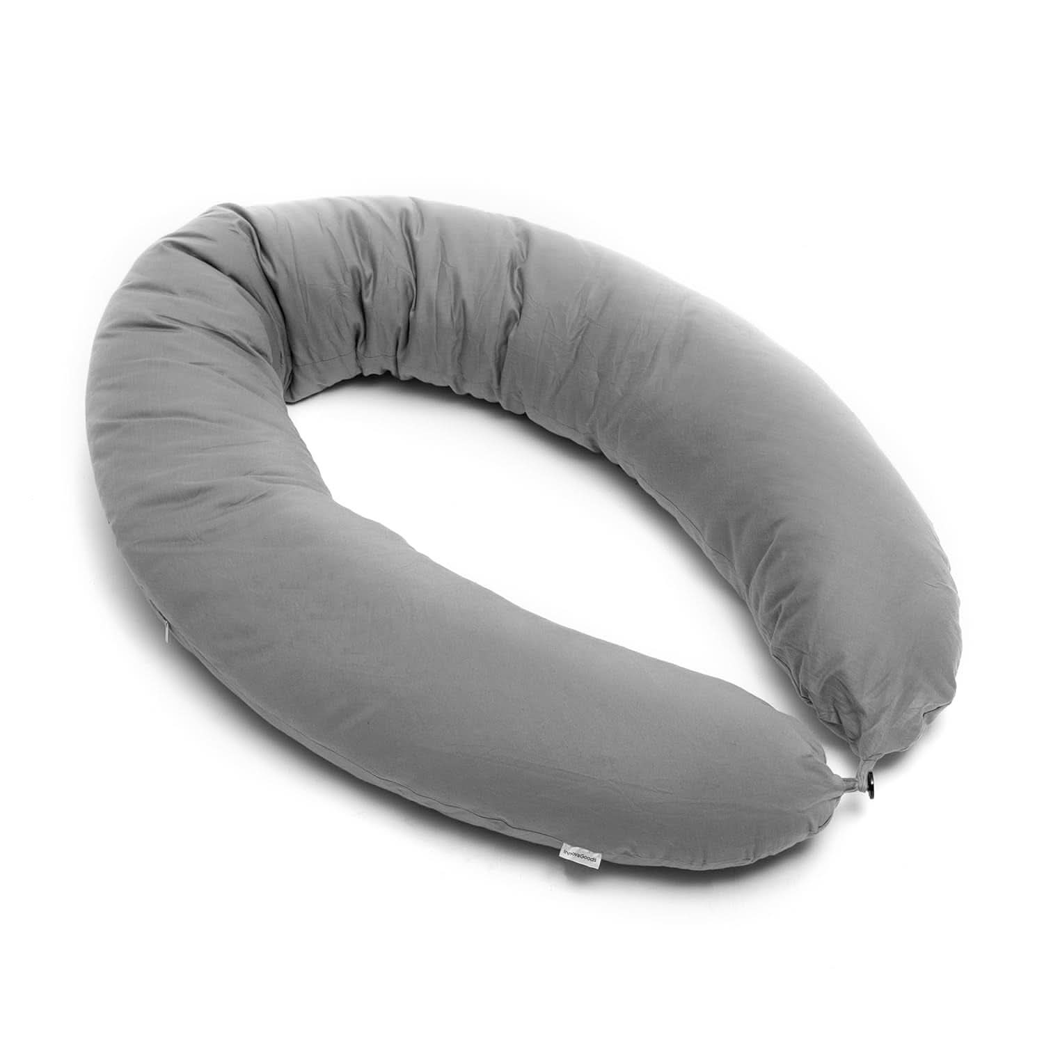 Innovagoods - Almohada de Lactancia Multifuncional, Diseño ergonómico para el relax de la madre y el niño, Ajustable en diferentes posiciones, Lavable, De Colores, Polialgodón Accesorios Alimentación y Lactancia Baby Naty Shop