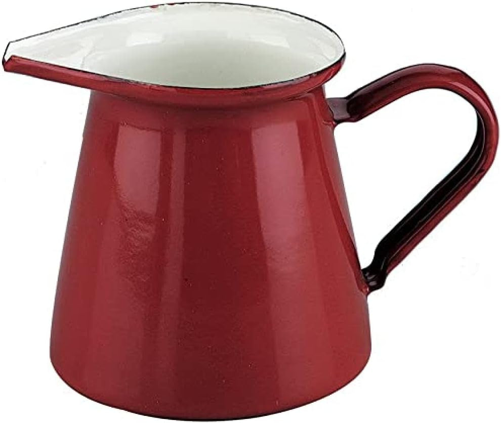 910550 – Taza de leche roja, sirve 0,50 litros.