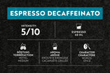 Café Royal Espresso Decaffeinato 36 cápsulas para cafetera Nespresso - Intensidad 5/10 - Cafeteras certificadas UTZ en aluminio (paquete con 2)