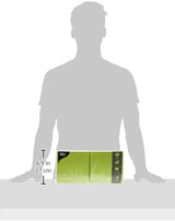 250 servilletas, 3 capas, pliegue 1/4, 33 cm x 33 cm, verde manzana (paquete de 2)