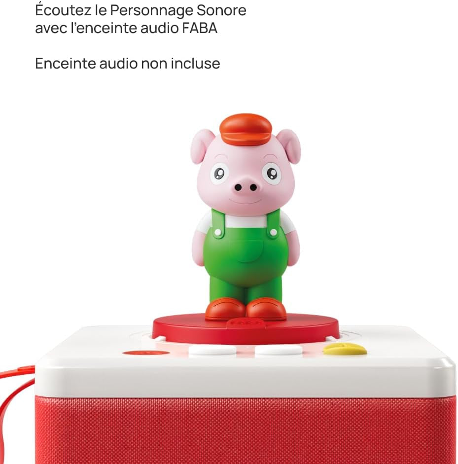 Figura sonora Los Tres Cerditos - cuentos con sonido - juguete, contenidos educativos, versión en francés, niños de 4 a 6 años Bebe Toys Naty Shop