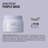 Schwarzkopf Professional BLONDME Bond Repair Purple Mask Mascarilla para cabello frío Neutraliza los tonos amarillos para cabellos teñidos, decolorados y claros Acondicionador profundo y fortalecedor 200 ml Mascarilla capilar Naty Shop