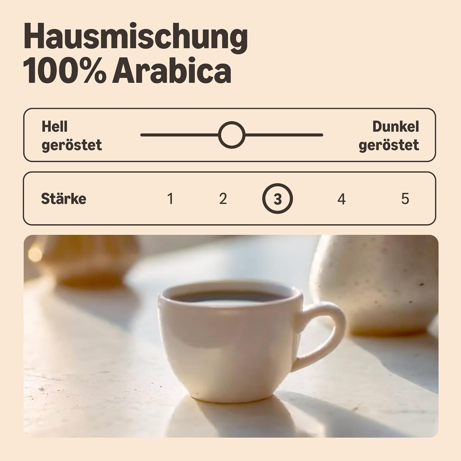 de Amazon Kaffeebohnen, Mittlere Röstung, 100% Arábica, Amaretto, 2kg (2 paquetes con 1kg)