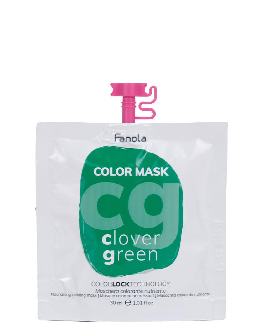 Fanola Clover Green Color Mask 30ml Naty Shop Mascarilla Capilar Default Title