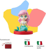 Figura sonora La Sirenita - cuentos sonoros - juguete, contenidos educativos, versión italiana, niños a partir de 4 años Juguetes para bebés Naty Shop