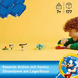 LEGO Sonic the Hedgehog Sonics Showdown At The Campfire Game Juguete para niños y fanáticos de los videojuegos Set de construcción para niños y niñas 7 años Set de aventuras Coleccionable 77001 Juegos de construcción Beuche den LEGO-Store