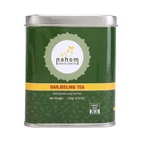 Té de hojas sueltas Masala Chai de la India | 50 tazas, mezcla de té negro, canela, cardamomo, pimienta negra | Té Masala especiado | Chai Latte Adecuado Bolsa de 3.53 oz/ 100 g