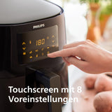 Philips 3000Er Airfryer XL - Tecnología Rapid Air, freír con hasta un 90% menos de grasa, capacidad 1,2 kg, 6,2 litros, pantalla táctil Electrodomésticos Naty Shop