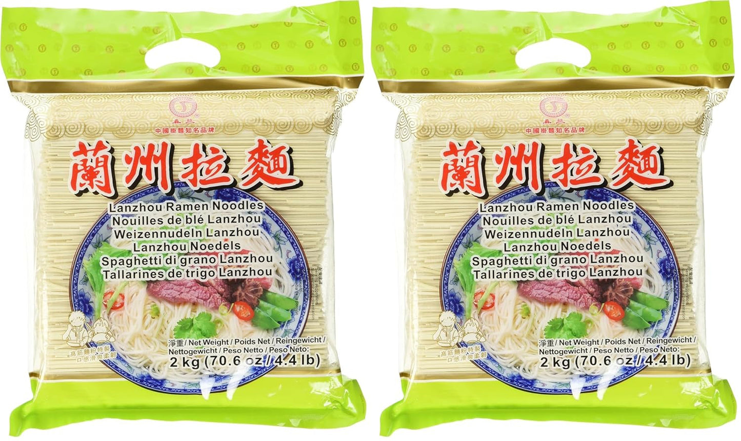 Fideos de trigo (Lanzhou), 1 paquete (1 x 2 kg)