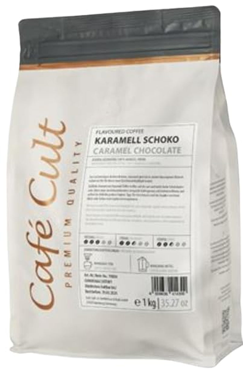 ® Café Caramelo Chocolate en bolsa de 1 kg, con sabor a grano entero