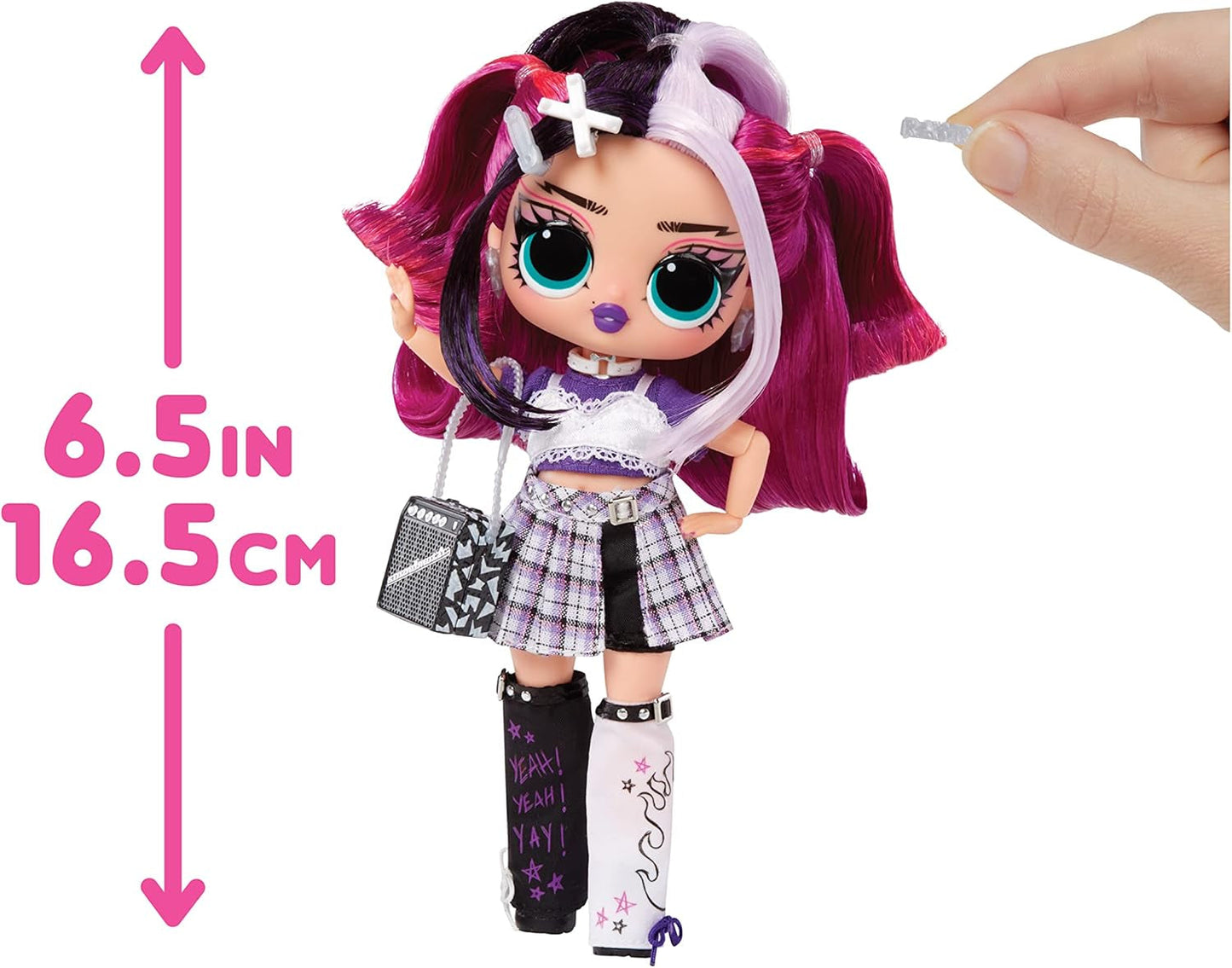 Jajaja ¡Sorpresa! Muñeca de moda preadolescente Serie 4 - Jenny Rox - Desempaqueta 15 fabulosas sorpresas y accesorios - Gran regalo para niños de 4 años en adelante
